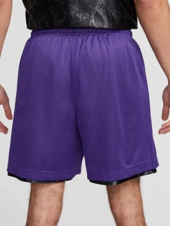 Nike 'Mamba' Kobe Dri-Fit Reversible Men's Shorts (Black/Purple) Size 2XL TALL - Picture 3 of 6